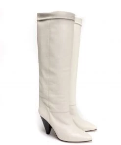 Isabel Marant LOENS HIGH BOOTS / Ecru