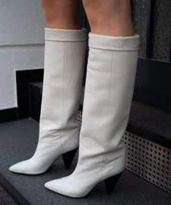 Isabel Marant LOENS HIGH BOOTS / Ecru