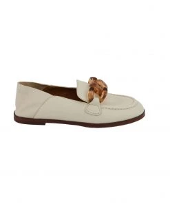 See By Chloé SB38091A Loafer / Goat Chalk Slipper 9 See By Chloé SB38091A Loafer / Goat Chalk Slipper