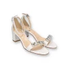 Piq.yourdress SANDALS 55 | Nappa Crystal Ivory