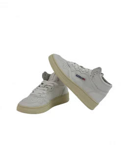 AUTRY MID SNEAKER 80s | Goat White