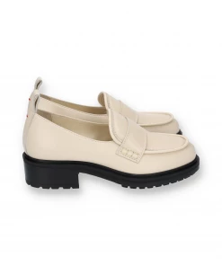 Aeyde Slipper RUTH | Nappa Leather Creamy