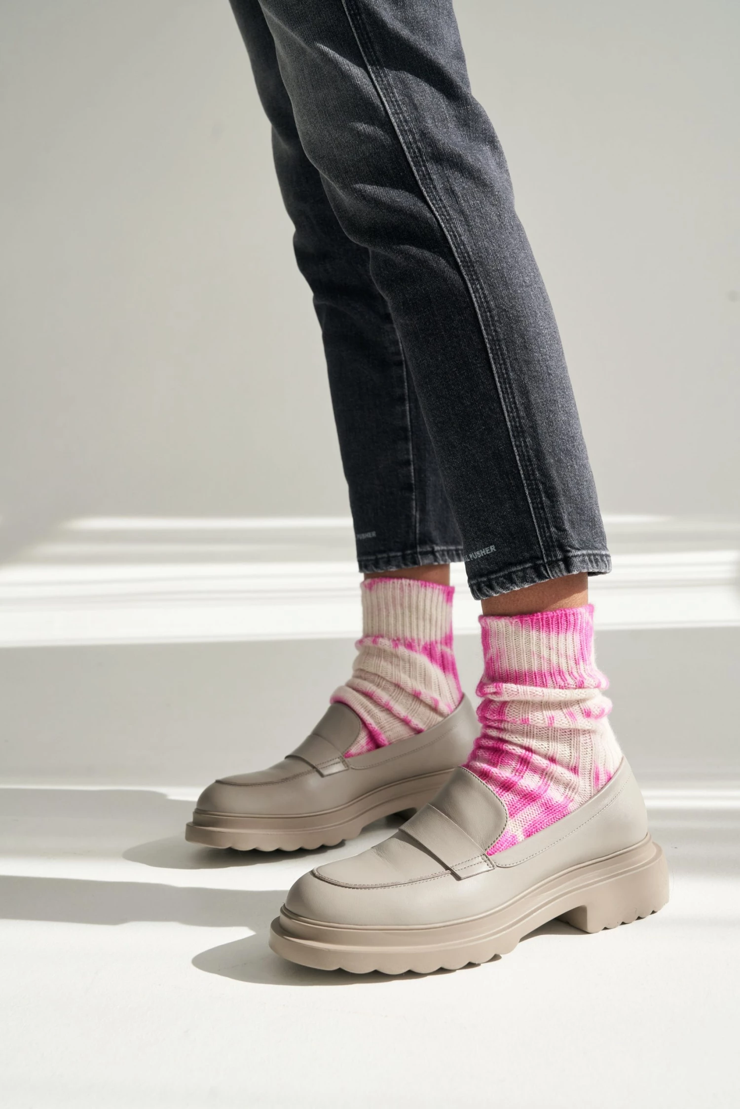 Mell-o TIE DYE SOCKS | Fuchsia Most Wanted 5 Mell-o TIE DYE SOCKS | Fuchsia Most Wanted