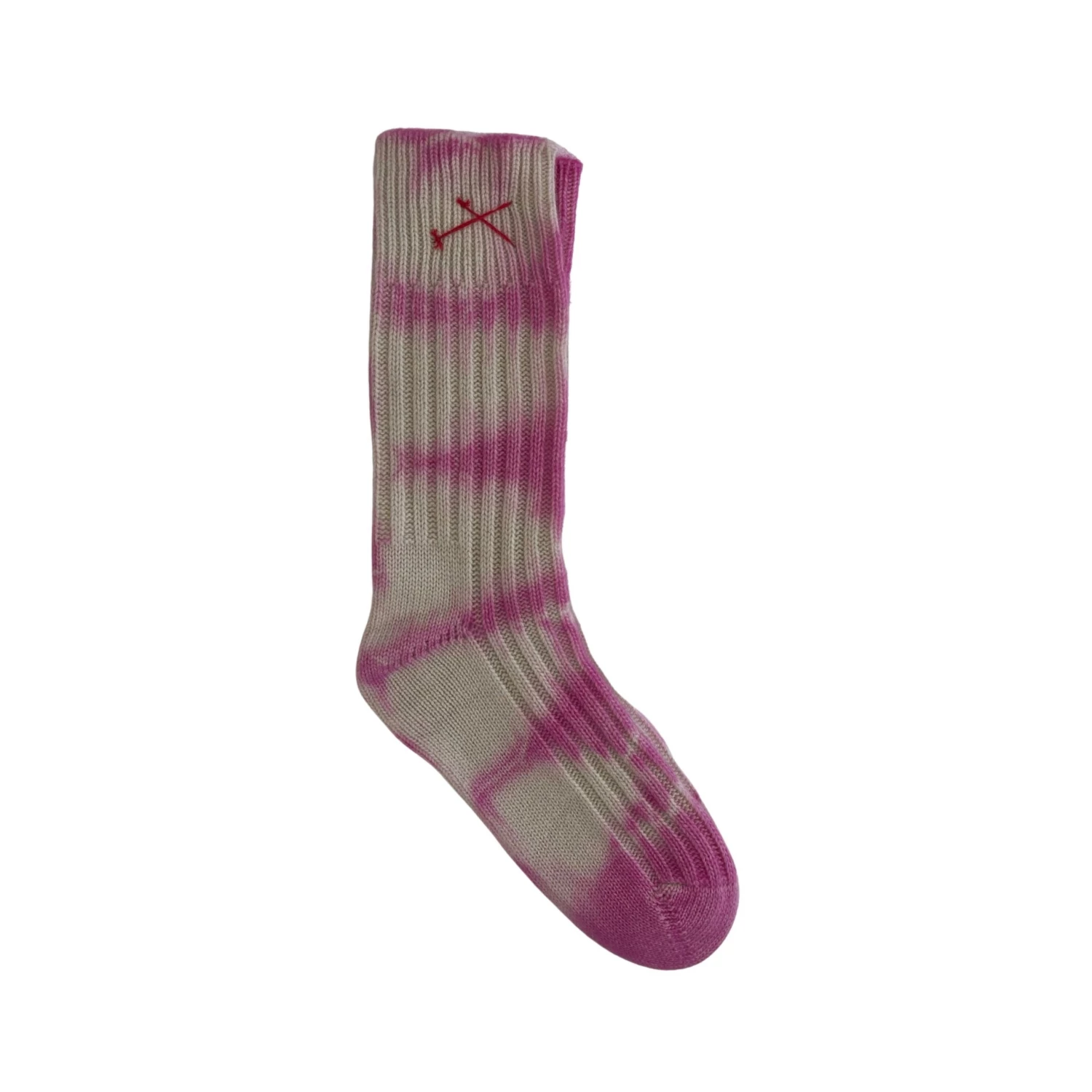 Mell-o TIE DYE SOCKS | Fuchsia Most Wanted 3 Mell-o TIE DYE SOCKS | Fuchsia Most Wanted