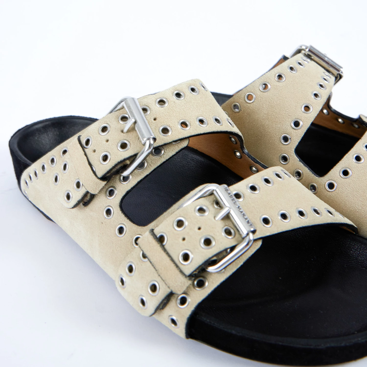 Isabel Marant LENNYO SANDAL | Ecru Sandals 4 Isabel Marant LENNYO SANDAL | Ecru Sandals