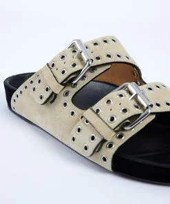 Isabel Marant LENNYO SANDAL | Ecru Sandals 10 Isabel Marant LENNYO SANDAL | Ecru Sandals