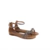 Lola Cruz SANDAL KNOT / Camel Glitter 1 Lola Cruz SANDAL KNOT / Camel Glitter