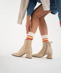 Pomme D'Or Ankle Boots NEW AMY 6010B | Glove Ecru 10 Pomme D'Or Ankle Boots NEW AMY 6010B | Glove Ecru