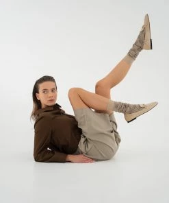 Pomme D'Or Slipper GIORGIA 0160C | Glove Ecru