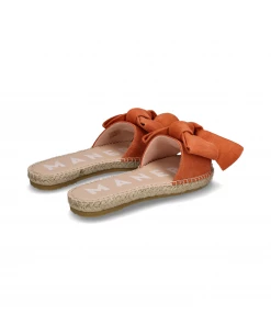 Manebi New Arrivals SANDALS WITH BOW | Hamptons Apricot