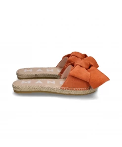 Manebi New Arrivals SANDALS WITH BOW | Hamptons Apricot