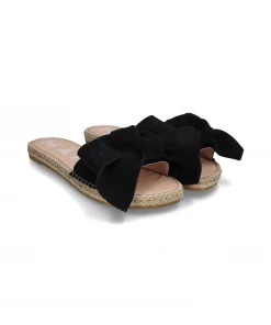 Manebi New Arrivals SANDALS WITH BOW | Hamptons Black