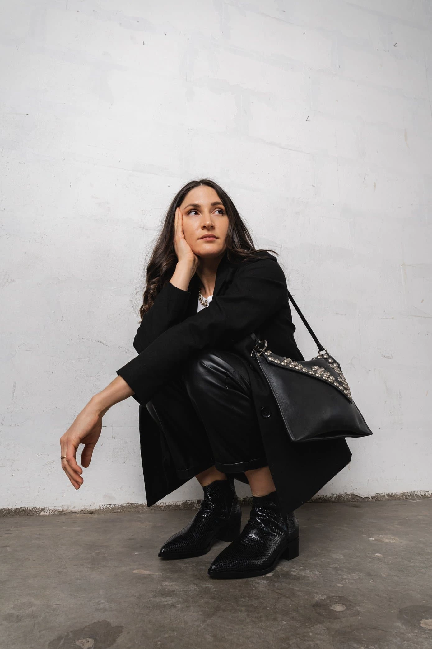 THE WANTS SHOES Sales Store 29 Isabel Marant TRYNE STUDS / Black Accessoires