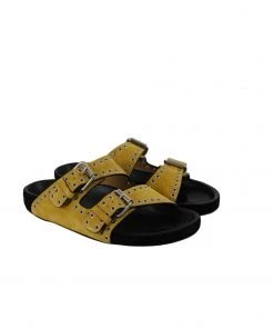 Isabel Marant LENNYO SANDAL | Yellow Sandals