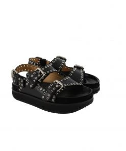 Isabel Marant OPHIE SANDAL | Black Sandals