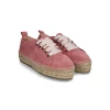 Manebi LACE-UP ESPADRILLES | Peony