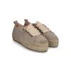 Manebi New Arrivals LACE-UP ESPADRILLES | Hamptons Vintage Taupe