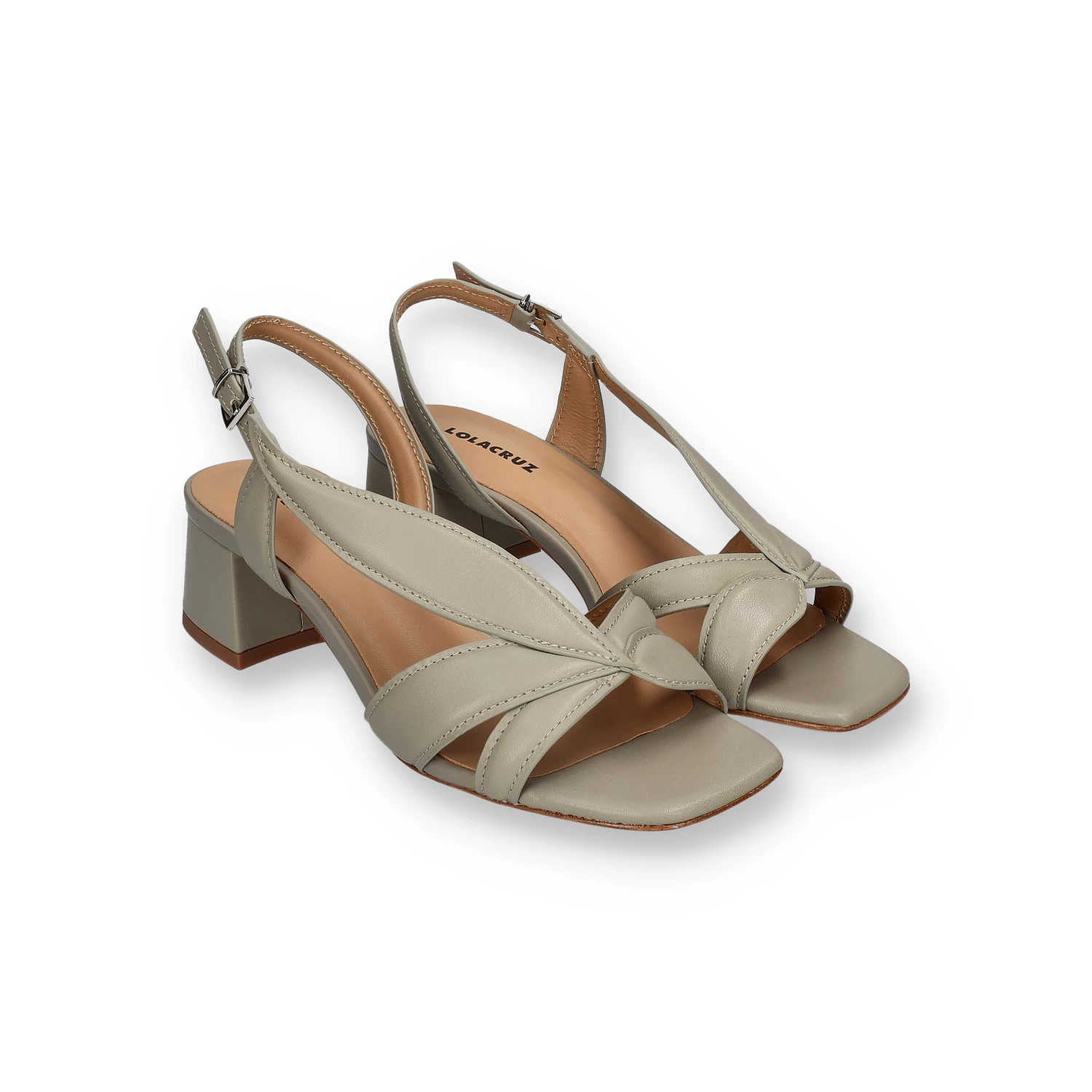 Lola Cruz SANDAL RAVEN 181Z10BK | Stone Sandals 3 Lola Cruz SANDAL RAVEN 181Z10BK | Stone Sandals