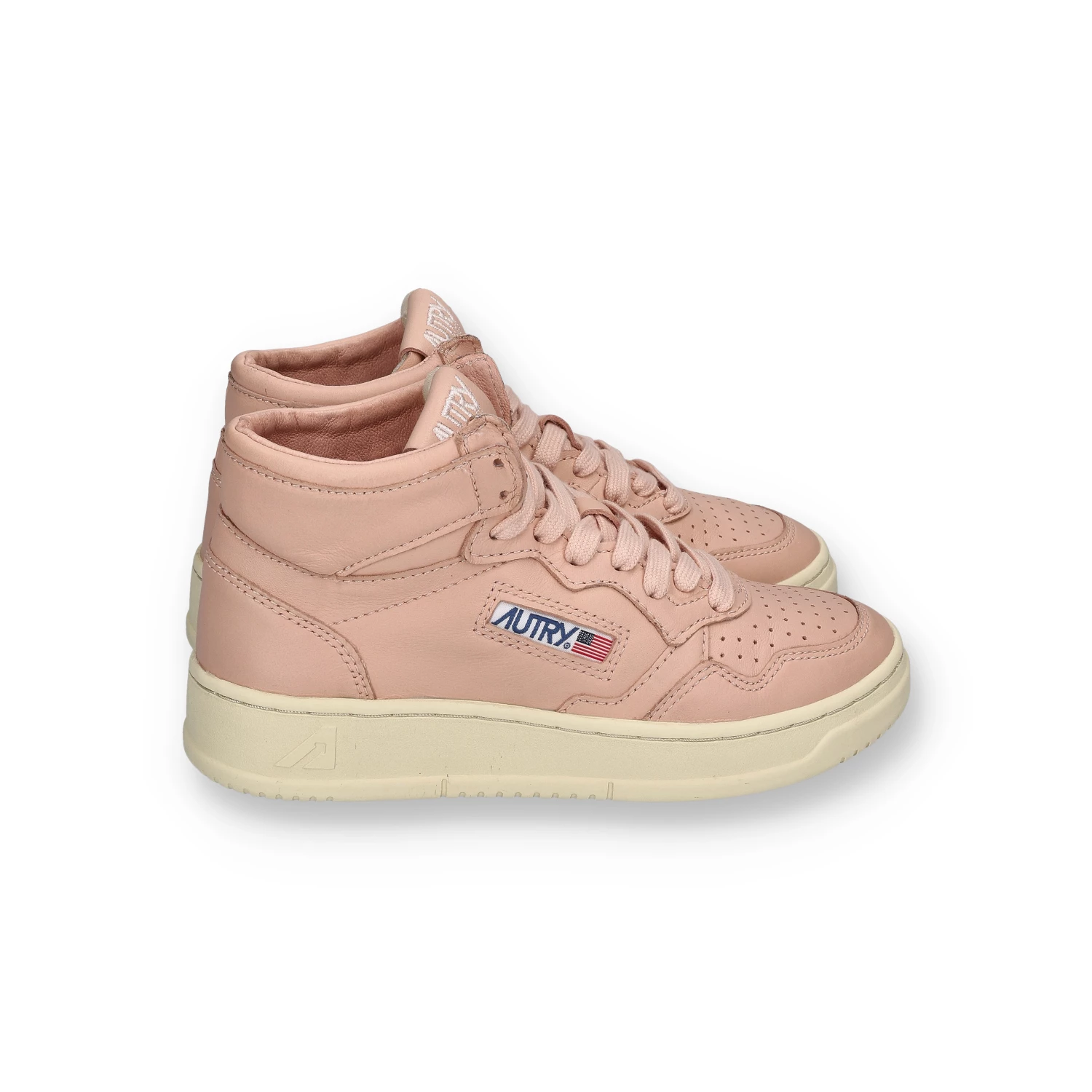AUTRY New Arrivals MID SNEAKER 80s | Goat Peach 4 AUTRY New Arrivals MID SNEAKER 80s | Goat Peach