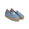 Manebi DOUBLE SOLE SLIPPER PALM SPRINGS | Blue & Yellow