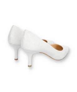 Piq.yourdress Heels PUMP Glitter | Silver