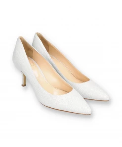 Piq.yourdress Heels PUMP Glitter | Silver