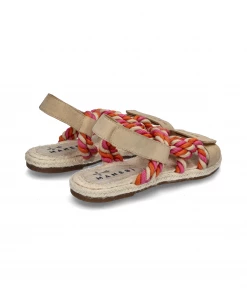 Manebi ROPE SANDALS | Yucatan Peony & Apricot 7 Manebi ROPE SANDALS | Yucatan Peony & Apricot